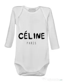 Baby body Celine paris Alb