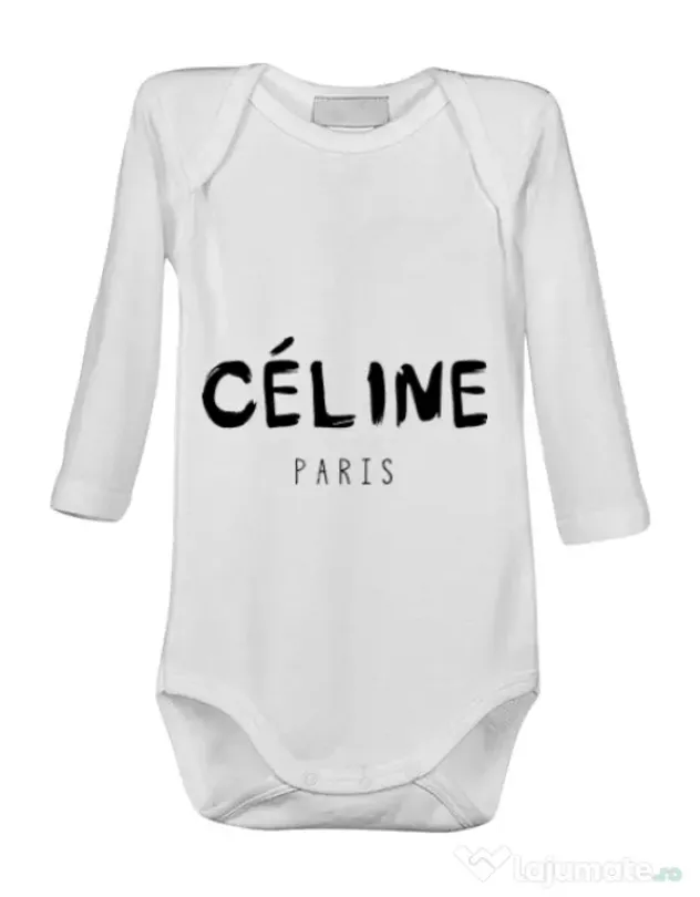 Baby body Celine paris Alb
