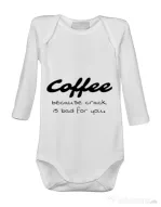 Baby body Coffee Alb