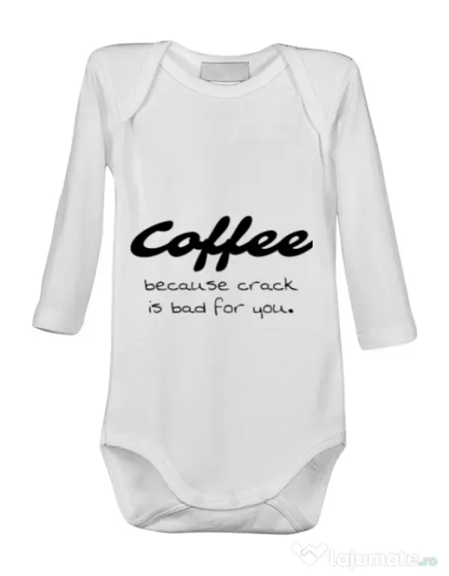 Baby body Coffee Alb