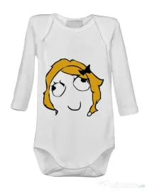 Baby body Derpina Alb