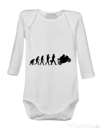 Baby body Evolution - motorcycle Alb