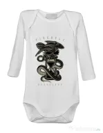 Baby body Hourglass Alb
