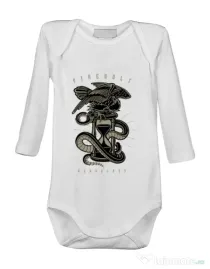 Baby body Hourglass Alb