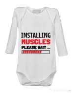 Baby body Installing Muscles Alb