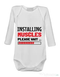 Baby body Installing Muscles Alb