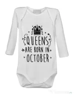 Baby body Queens are born in October Alb