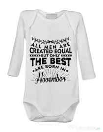 Baby body The best men are born in November Alb