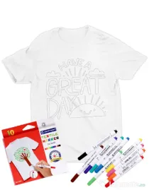 Tricou de colorat Have a great day