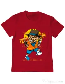Tricou ADLER copil The nightmare Rosu