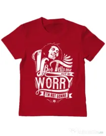 Tricou ADLER copil Bob tells me Rosu
