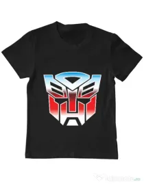 Tricou ADLER copil Transformers Negru