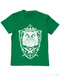 Tricou ADLER copil King of the night Verde mediu