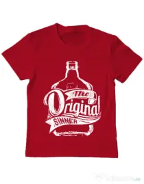 Tricou ADLER copil The original sinner Rosu