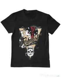 Tricou ADLER copil Palmist Negru