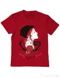 Tricou ADLER copil Slick as thieves Rosu