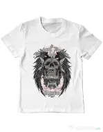 Tricou ADLER copil Broken Bones Empire Alb
