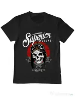 Tricou ADLER copil Superior Negru