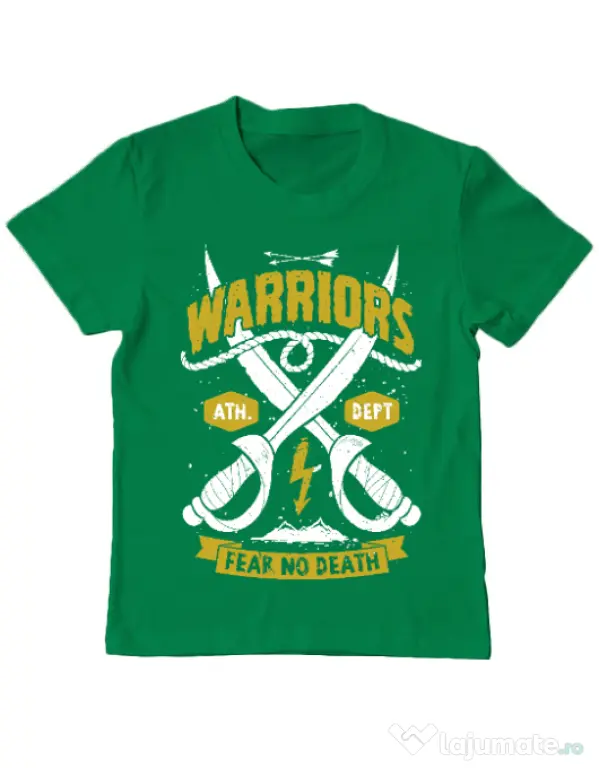 Tricou ADLER copil Warriors Verde mediu