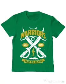 Tricou ADLER copil Warriors Verde mediu