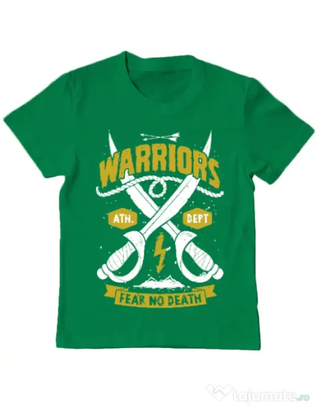 Tricou ADLER copil Warriors Verde mediu