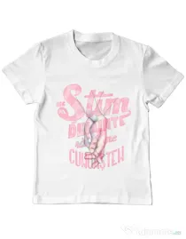 Tricou ADLER copil Ne stim I Alb