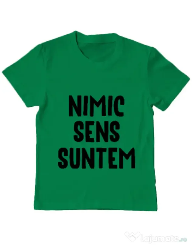 Tricou ADLER copil Nu are sens 1 Verde mediu