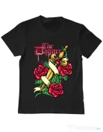 Tricou ADLER copil The dagger Negru