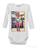 Baby body Tiger head Alb