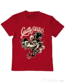 Tricou ADLER copil Guilty parties Rosu