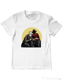 Tricou ADLER copil Gamers Alb