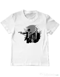 Tricou ADLER copil Pulp killer Alb