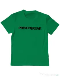 Tricou ADLER copil Prison break Verde mediu