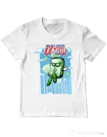 Tricou ADLER copil Cleaning league Soap Alb