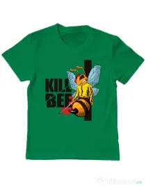 Tricou ADLER copil Kill bee Verde mediu
