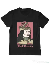 Tricou ADLER copil Vlad Dracula Negru