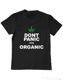 Tricou ADLER copil Organic Negru