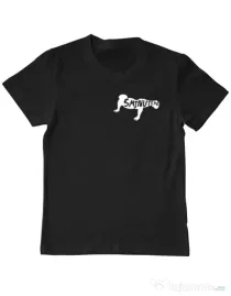 Tricou ADLER copil 5 minute Negru