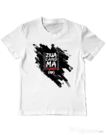 Tricou ADLER copil Tricou ZIUA CAND MA SCHIMB - Adi Morosanu Alb