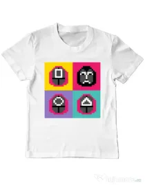 Tricou personalizat copil Four Guard Alb