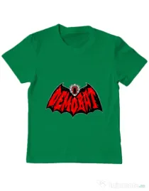 Tricou personalizat copil Demo-Batman Verde mediu