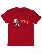 Tricou personalizat copil Play Time Rosu