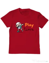 Tricou personalizat copil Play Time Rosu