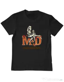 Tricou personalizat copil M&D 22 Negru