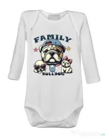 Baby body BULLDOG 16 Alb