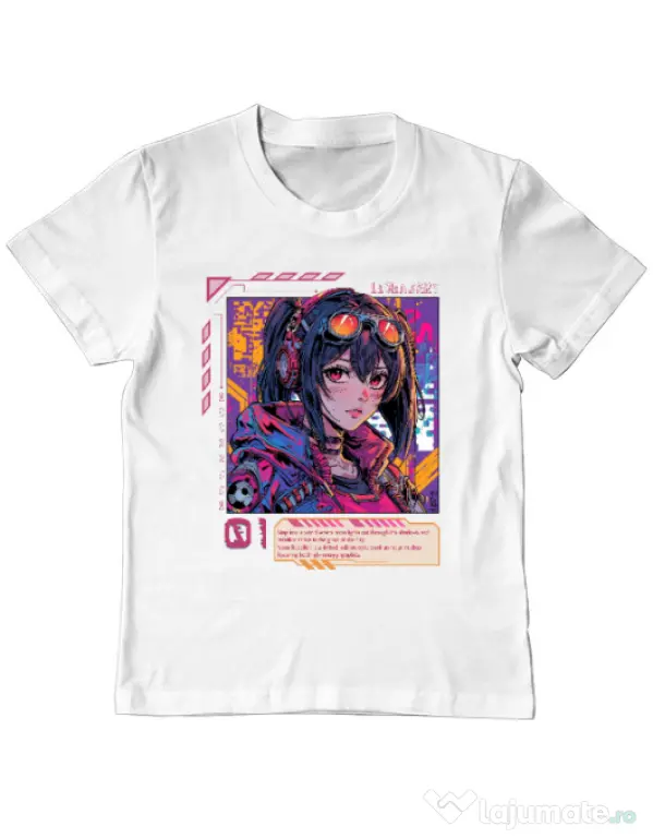 Tricou personalizat copil NEON DREAMS Alb