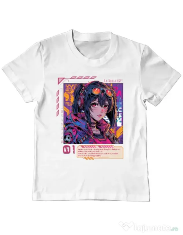 Tricou personalizat copil NEON DREAMS Alb