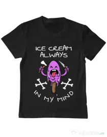 Tricou ADLER copil Always in my mind Negru