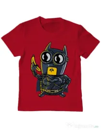 Tricou ADLER copil Bat minion Rosu