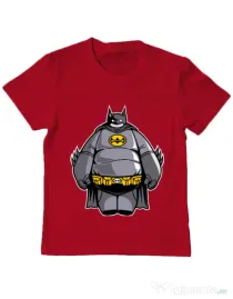 Tricou ADLER copil Batmax Rosu